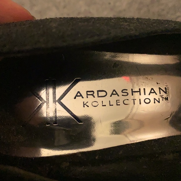 Kardashain Kollections black and silver heels - Picture 3 of 4